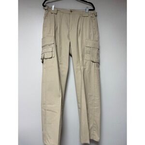 Orvis Sporting Traditions Mens Cargo Pants Beige Cotton Size 34‎ Outdoors